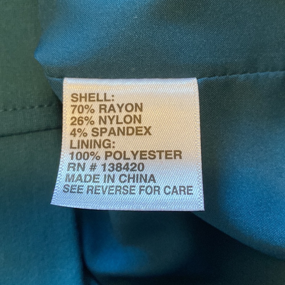 EUC like new blue Etcetera dress size 6 - Picture 5 of 7